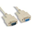 10FT DB9M to DB9F Serial Cable Extension