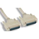 6FT DB25 25-Pin Male Male IEEE 1284 Parallel Cable Cord Straight Molded