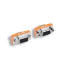 Null Modem Adapter DB9F to DB9F Slimline