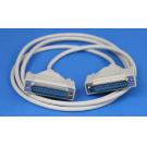 Null Modem Cable 6FT DB25M to DB25M
