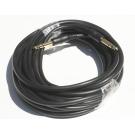 25FT 6.3mm Stereo Plug Plug Male to Male TRS 1/4