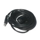 16Ft USB 2.0 High Speed Type A Male to Female Active Extension Cable Black