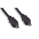 15FT Firewire Cable Black 4PIN 4PIN