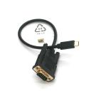 USB-C to DB9-Male Serial Port Adapter FTDI Chipset 1FT